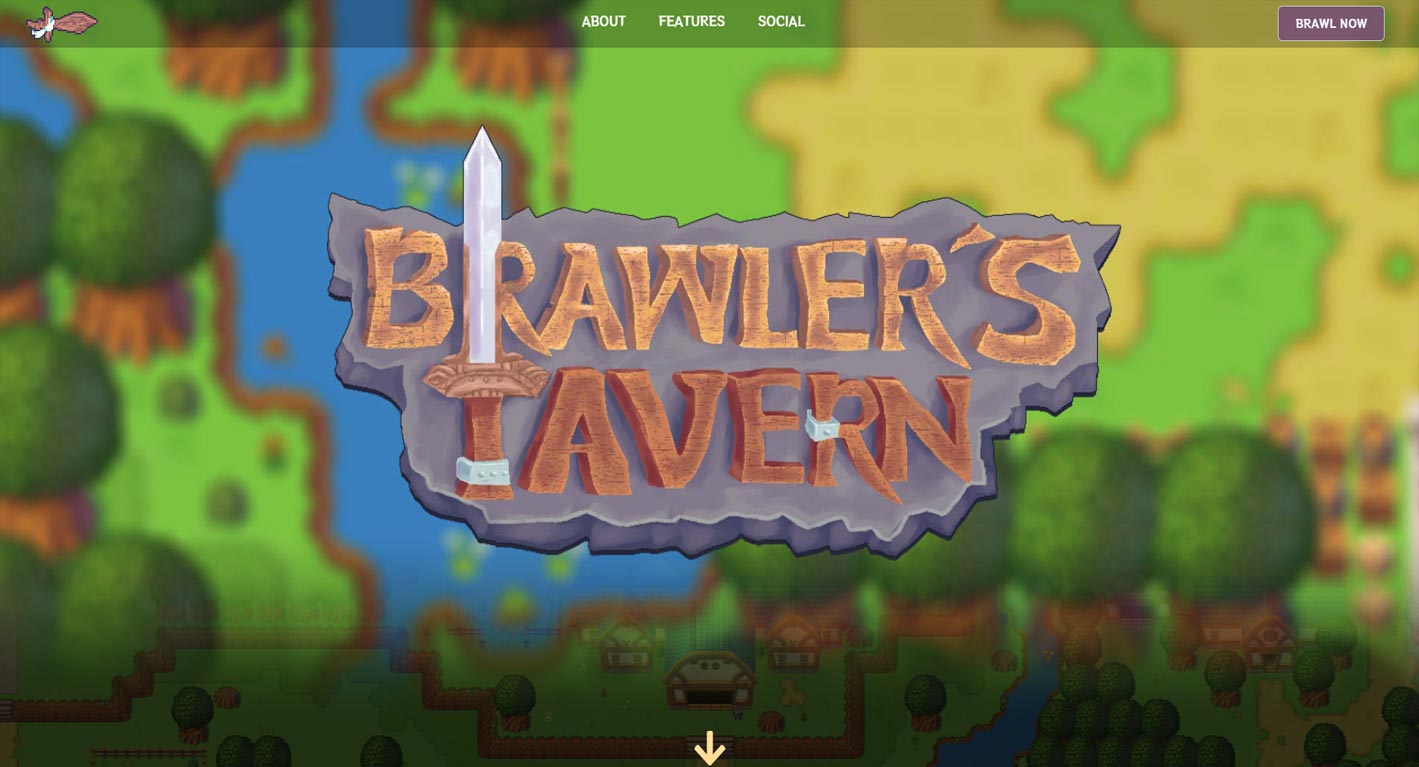 Brawlers Tavern Website Screenshot